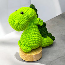 Load image into Gallery viewer, Cute Friendly Dragon Crochet Keychain K040