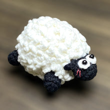 Load image into Gallery viewer, Cute Sheep Friend Crochet Keychain K046