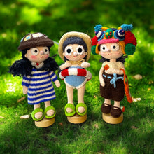Load image into Gallery viewer, Cool Girl Crew Crochet Figure K0240