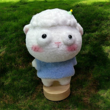 Load image into Gallery viewer, Mr.Sheep in Blue Shirt with Magnetic head K0605