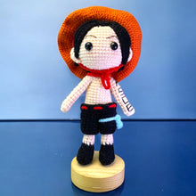 Load image into Gallery viewer, Fire Boy Crochet Figure K0203
