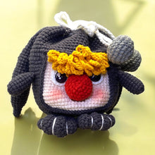 Load image into Gallery viewer, Clown Boy Crochet Bag K0210