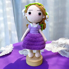 Load image into Gallery viewer, Royal Nature Girl Crochet Figure K0216