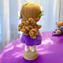 Load image into Gallery viewer, Royal Nature Girl Crochet Figure K0216
