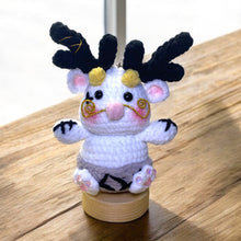 Load image into Gallery viewer, Lucky Dragon Brothers Soft Crochet Keychain K0311