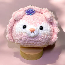 Load image into Gallery viewer, Dumpling Fuzzy Pals Soft Crochet Keychain K0319