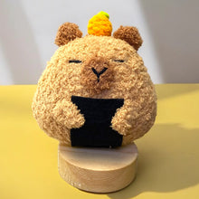 Load image into Gallery viewer, Onigiri Fuzzy Friends Keychain K0404