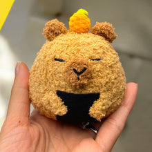 Load image into Gallery viewer, Onigiri Fuzzy Friends Keychain K0404