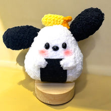 Load image into Gallery viewer, Onigiri Fuzzy Friends Keychain K0404