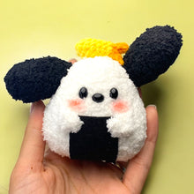 Load image into Gallery viewer, Onigiri Fuzzy Friends Keychain K0404