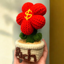 Load image into Gallery viewer, Rich Flower Crochet Display Figure K0411