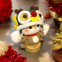 Load image into Gallery viewer, Splitz Chinese New Year Kitty Cat Soft Keychain K0501