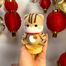 Load image into Gallery viewer, Splitz Chinese New Year Kitty Cat Soft Keychain K0501