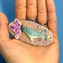 Load image into Gallery viewer, Premium Detailed Animal & Garden Embroidered Hairclip's K0507