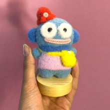 Load image into Gallery viewer, Picnic Time Animal Fuzzy Friends Crochet Keychain K0509