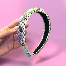 Load image into Gallery viewer, Plenty of Color Crocheted Headband K0525