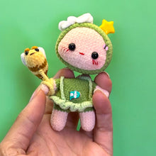 Load image into Gallery viewer, Balloon Gals Micro Premium Crochet Figure K0548