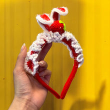 Load image into Gallery viewer, Flashy Yarn Crocheted Headband K0551