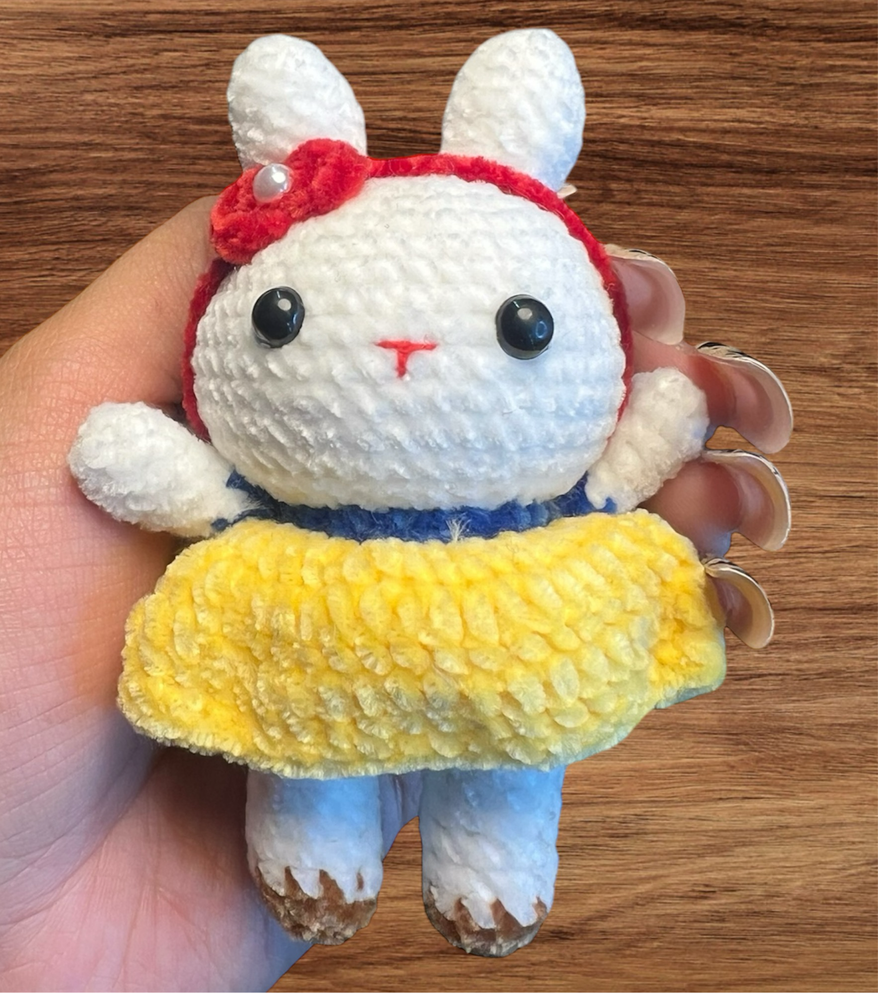 crochet dress keychain Mini Dress Keychain Crochet Pattern PDF + Video Tutorial (English)