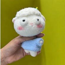Load image into Gallery viewer, Mr.Sheep in Blue Shirt with Magnetic head K0605
