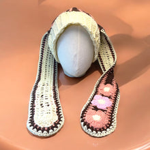 Load image into Gallery viewer, Long Ear Brownie Pink Bunny Beanie
