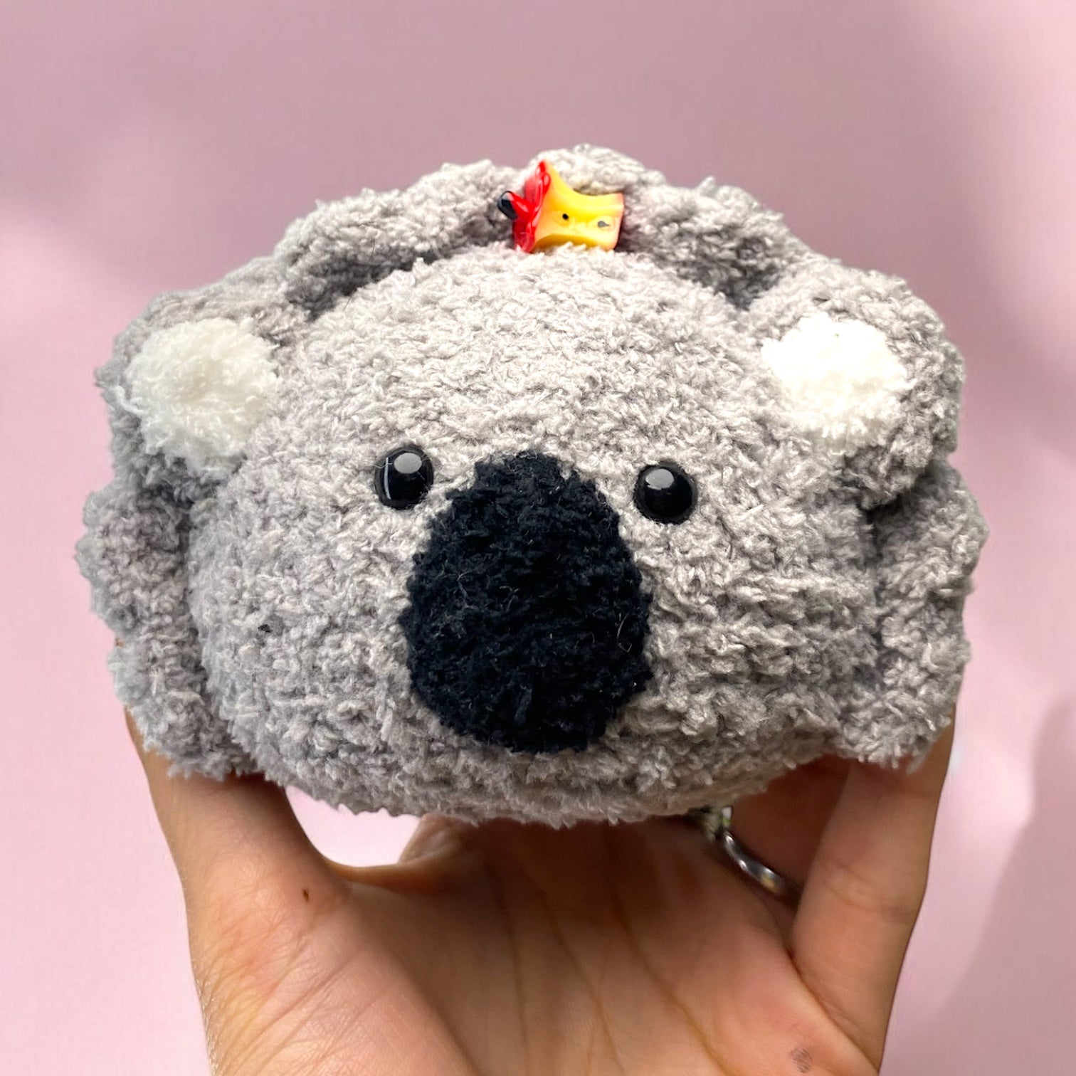 Dumpling Fuzzy Pals Soft Crochet Keychain K0319 – ColorfulSheep