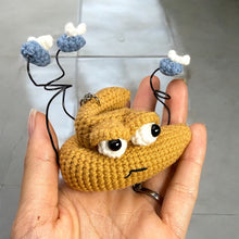 Load image into Gallery viewer, Stinky #2 Crochet Keychain K0418
