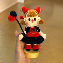 Load image into Gallery viewer, Costume Velvet Red Nose Gals Crochet Figure K0506
