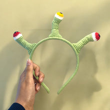 Load image into Gallery viewer, Alien Crew Crocheted Headband K0512
