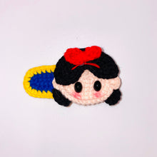 Load image into Gallery viewer, Princess Themed Yarn Hair Clips
