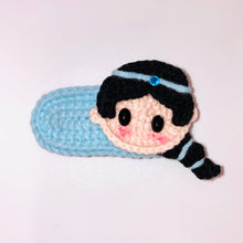 Load image into Gallery viewer, Princess Themed Yarn Hair Clips
