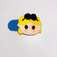 Load image into Gallery viewer, Princess Themed Yarn Hair Clips
