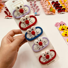 Load image into Gallery viewer, Doraemon Yarn Hair Clip
