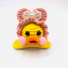 Load image into Gallery viewer, Ducky with Pink Ears and White Bow
