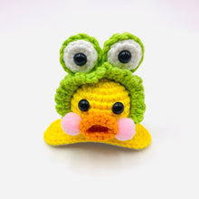 Load image into Gallery viewer, Ducky with Frog Hat
