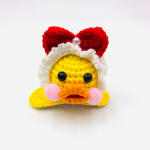 Load image into Gallery viewer, Ducky with White Band and Red Bow
